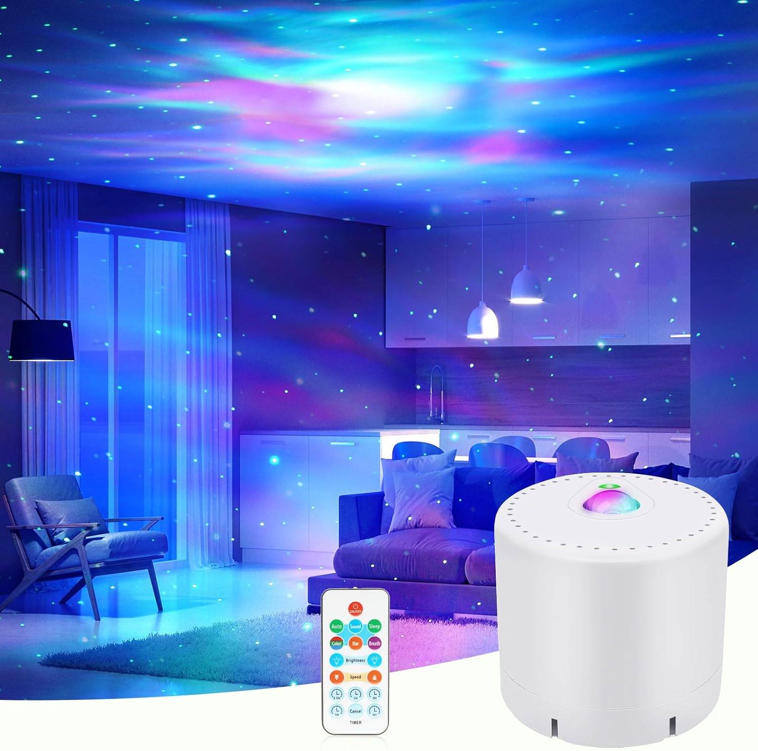 LED Star Projector: Night Magic 2.000