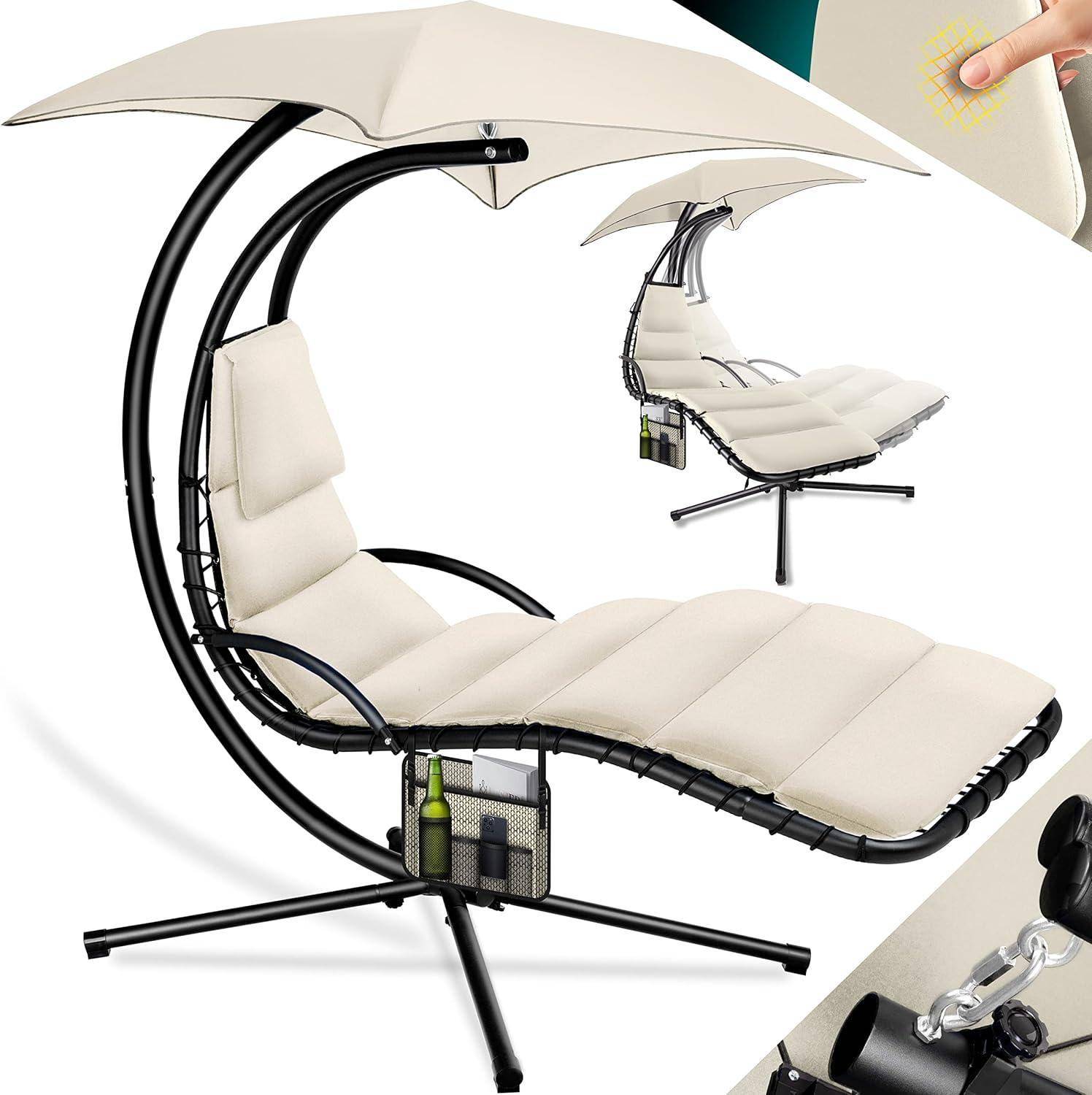 Floating sun lounger with umbrella: unforgettable relaxation!!