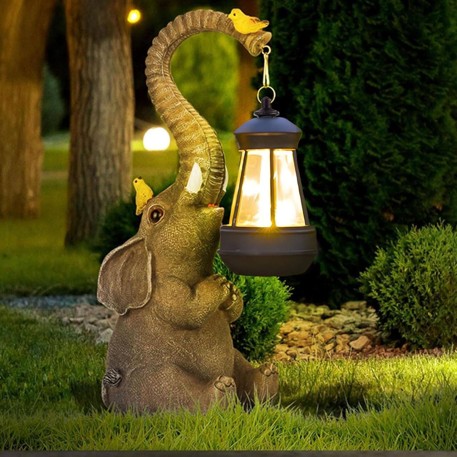 Solar Powered Elephant - An Impressive Gift